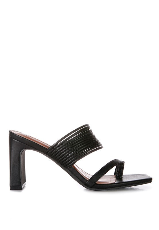 Follow Me Mid Block Heel Sandals - Tigbul's Variety Fashion Shop