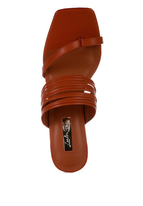 Follow Me Mid Block Heel Sandals - Tigbul's Variety Fashion Shop