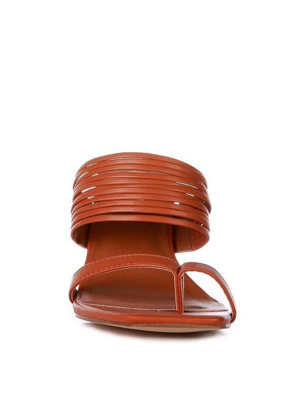 Follow Me Mid Block Heel Sandals - Tigbul's Variety Fashion Shop