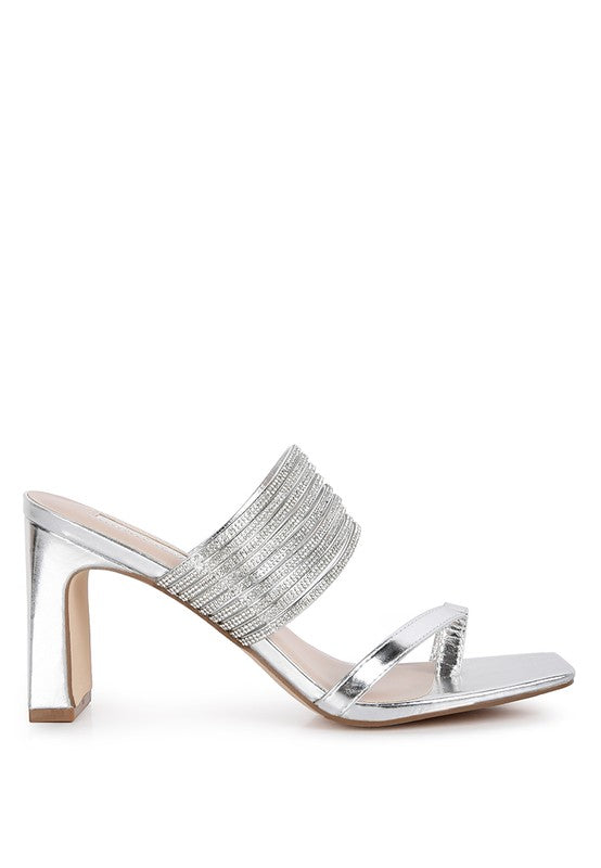 Follow Me Mid Block Heel Sandals - Tigbul's Variety Fashion Shop