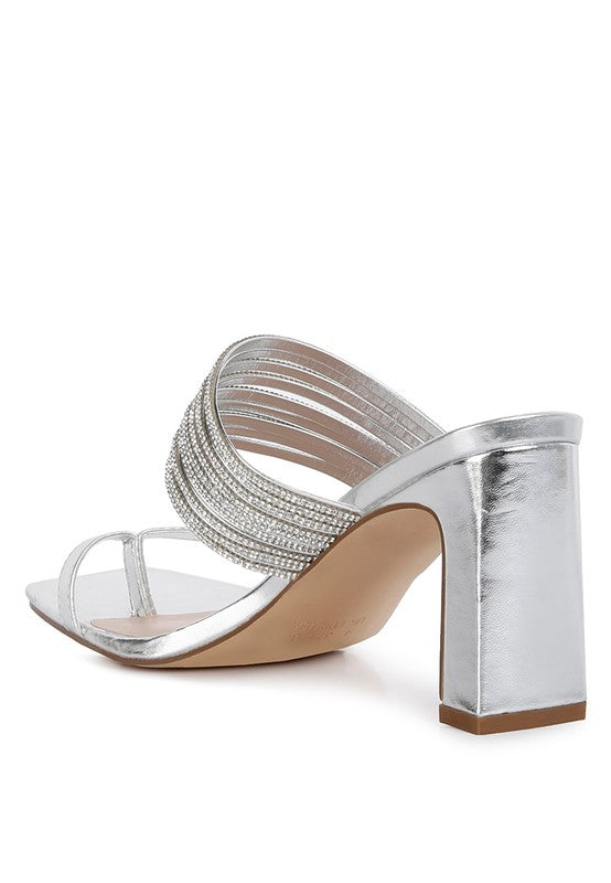 Follow Me Mid Block Heel Sandals - Tigbul's Variety Fashion Shop