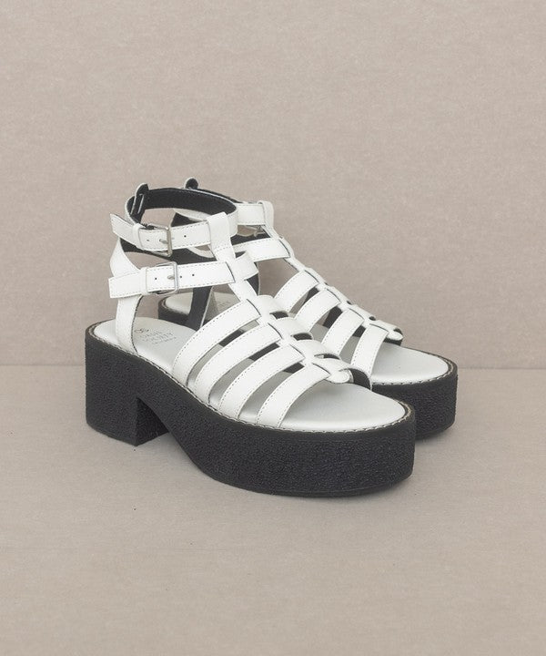 Oasis Society Lindsey - Platform Gladiator Sandal - Tigbul's Variety Fashion Shop