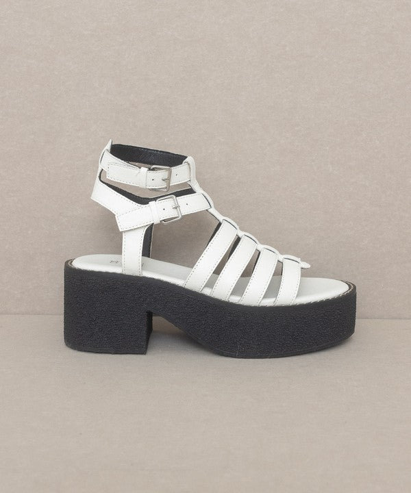 Oasis Society Lindsey - Platform Gladiator Sandal - Tigbul's Variety Fashion Shop