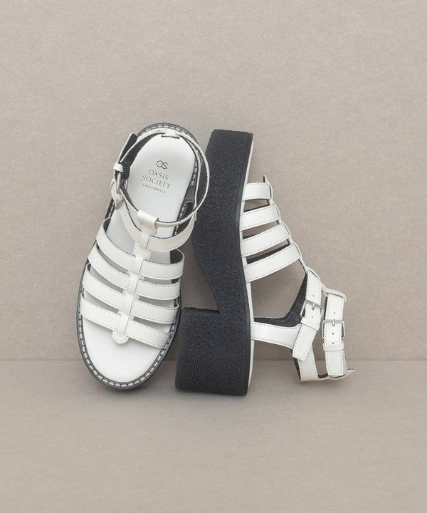 Oasis Society Lindsey - Platform Gladiator Sandal - Tigbul's Variety Fashion Shop