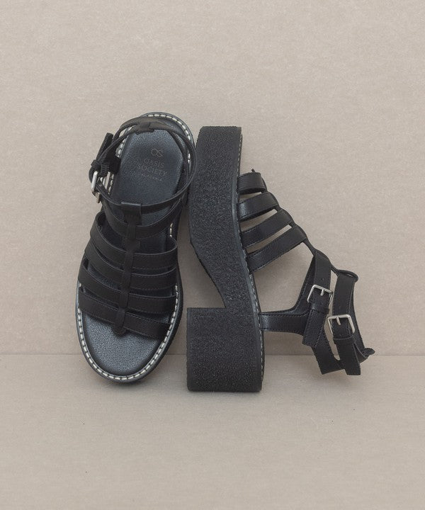Oasis Society Lindsey - Platform Gladiator Sandal - Tigbul's Variety Fashion Shop