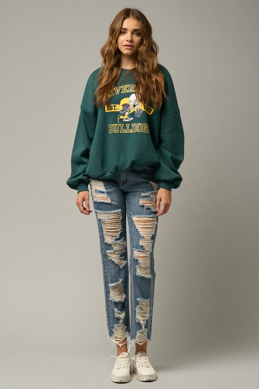 Ripped Straight Jeans - Tigbul's Variety Fashion Shop