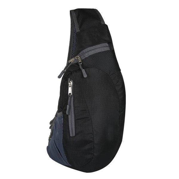 Nylon Packable Sling Bag - Tigbul's Variety Fashion Shop