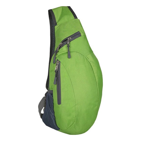 Nylon Packable Sling Bag - Tigbul's Variety Fashion Shop