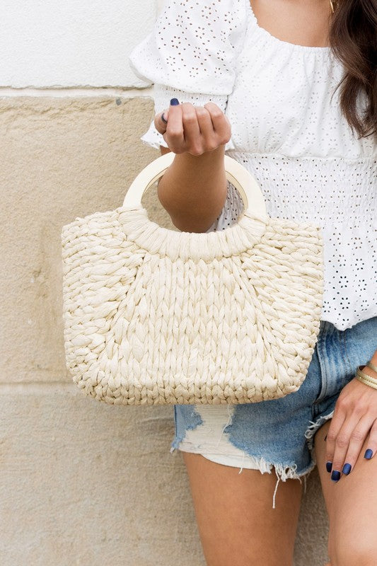 Woven Tote - Tigbuls Variety Fashion