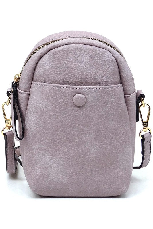 Front Pocket Mini Crossbody Bag Cell Phone Purse - Tigbul's Variety Fashion Shop