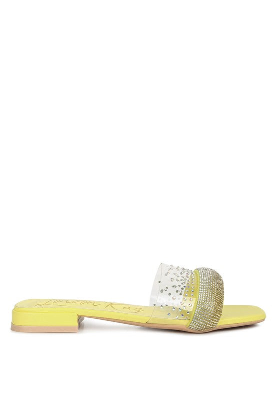 Old Flame Low Strack Heel Sandals - Tigbul's Variety Fashion Shop