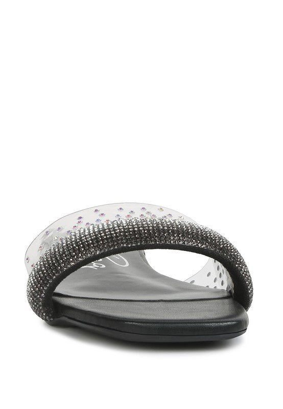 Old Flame Low Strack Heel Sandals - Tigbul's Variety Fashion Shop