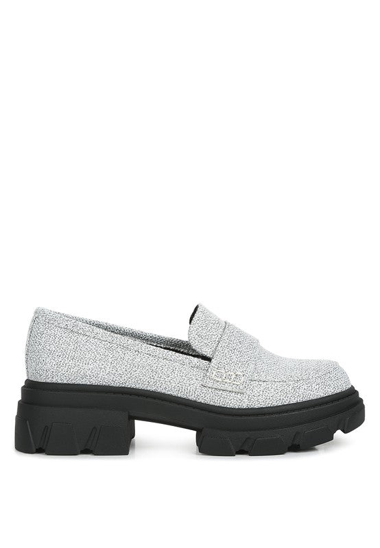 KYRO Amabel Chunky Lug Sole Loafers - Tigbul's Variety Fashion Shop