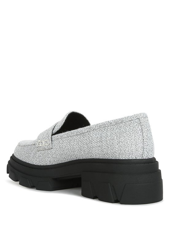 KYRO Amabel Chunky Lug Sole Loafers - Tigbul's Variety Fashion Shop