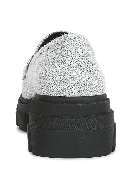 KYRO Amabel Chunky Lug Sole Loafers - Tigbul's Variety Fashion Shop
