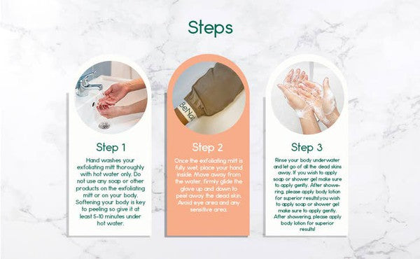 Silk Exfoliating Bath Gloves -Soft Silk - Tigbul's Variety Fashion Shop