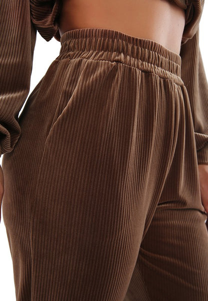 Loungewear Corduroy Pants - Tigbuls Variety Fashion