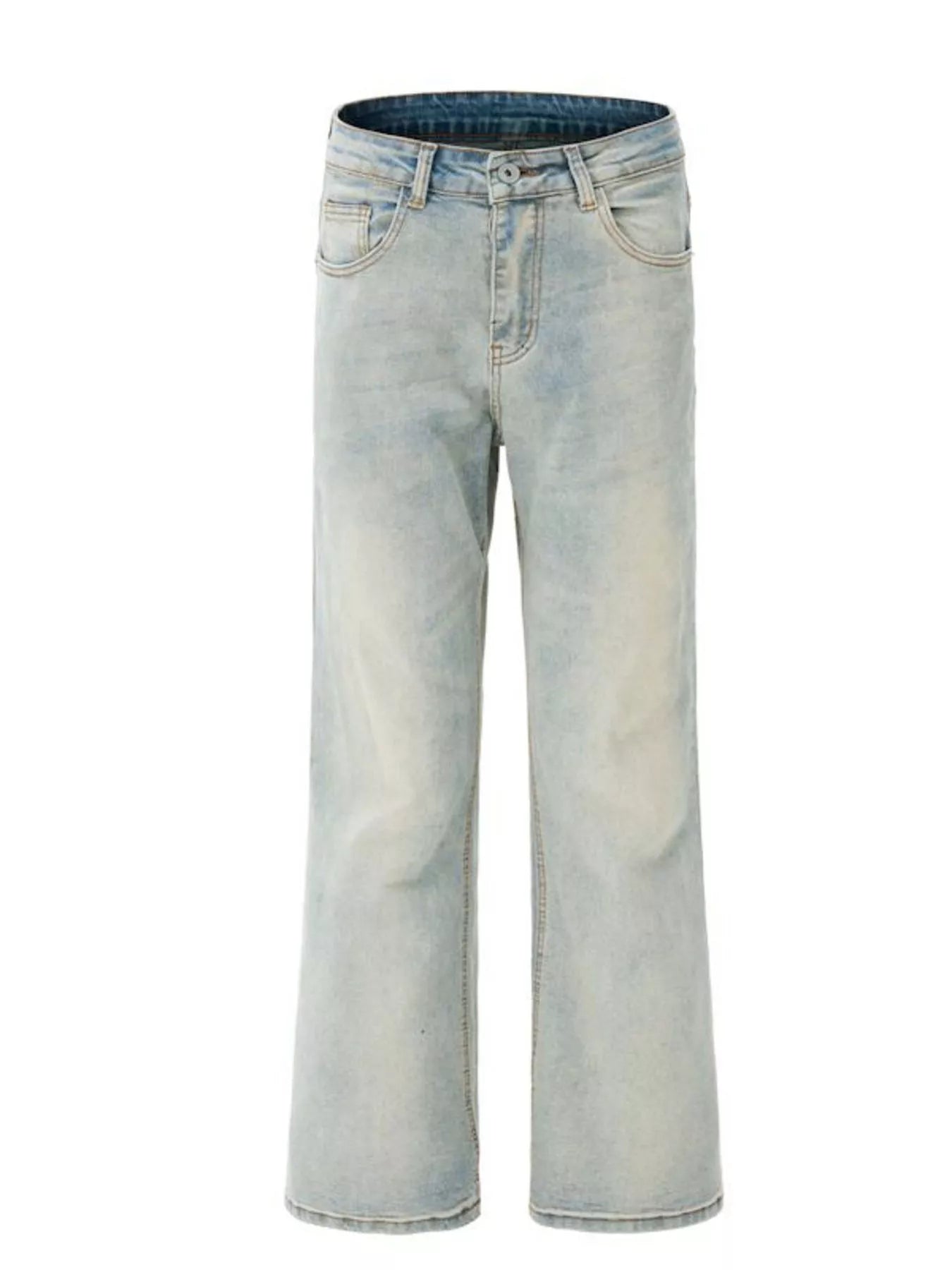 Men's Wash Flare Jeans - Tigbul's Variety Fashion Shop