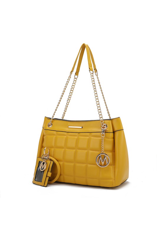 MKF Collection Mabel Quilted Shoulder Bag by Mia K - Tigbul's Variety Fashion Shop