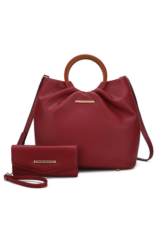 MKF Collection Leilani Tote Bag with Wallet by Mia - Tigbul's Variety Fashion Shop