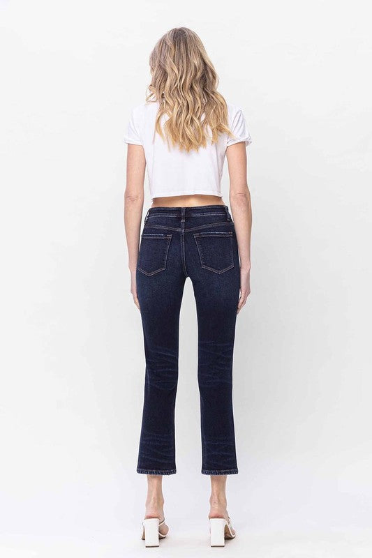 Mid Rise Slim Straight Jeans - Tigbul's Variety Fashion Shop