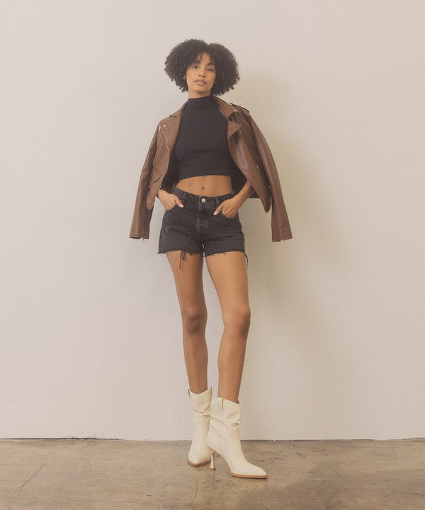 OASIS SOCIETY Riga - Western Inspired Slouch Boots - Tigbul's Variety Fashion Shop