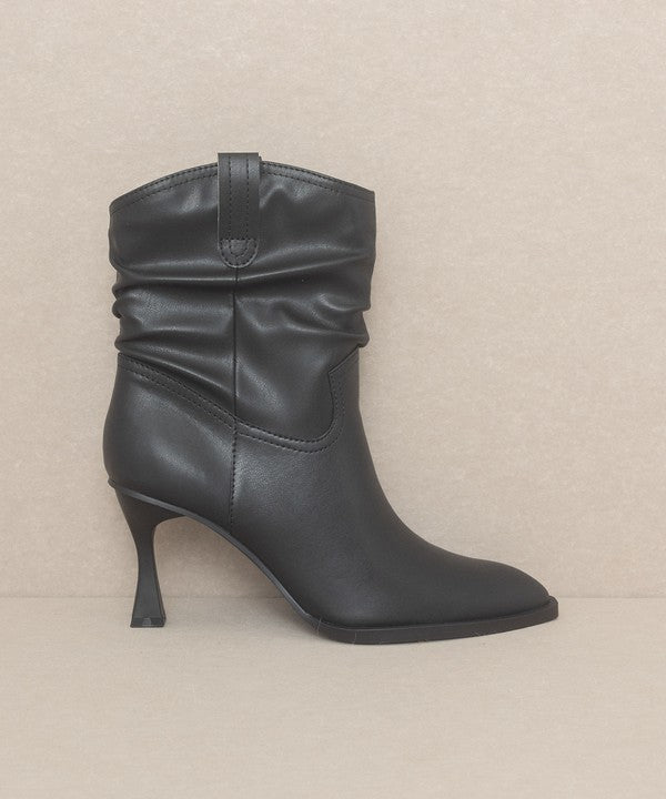 OASIS SOCIETY Riga - Western Inspired Slouch Boots - Tigbul's Variety Fashion Shop