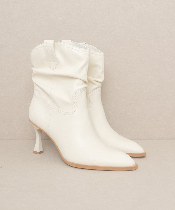 OASIS SOCIETY Riga - Western Inspired Slouch Boots - Tigbul's Variety Fashion Shop
