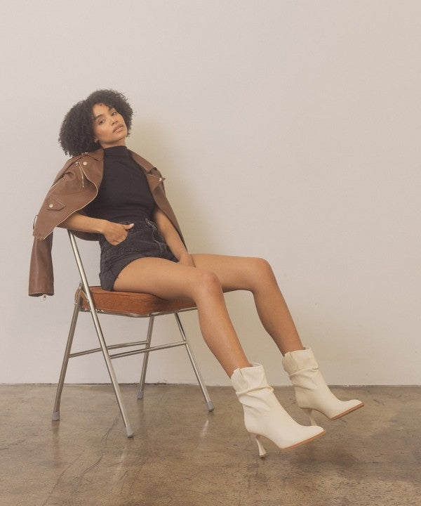 OASIS SOCIETY Riga - Western Inspired Slouch Boots - Tigbul's Variety Fashion Shop