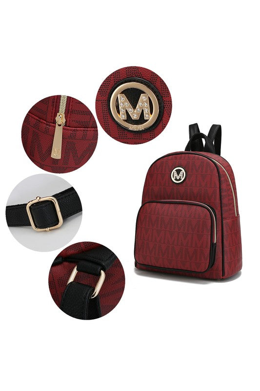 MKF Collection Fanny Signature Backpack by Mia K - Tigbul's Variety Fashion Shop