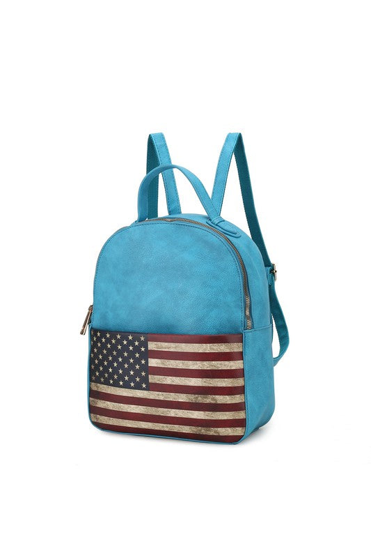 MKF Collection Briella FLAG Backpack by Mia K - Tigbul's Variety Fashion Shop