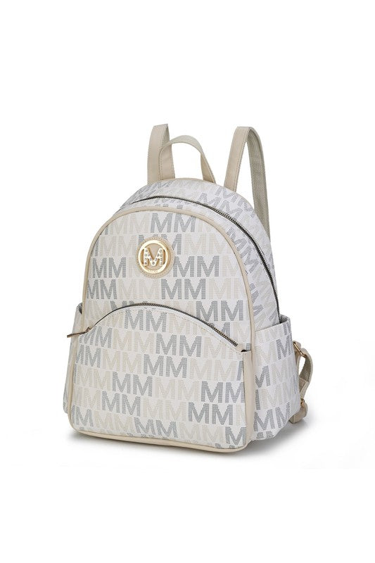 MKF Palmer Signature logo-print Backpack by Mia K - Tigbul's Variety Fashion Shop