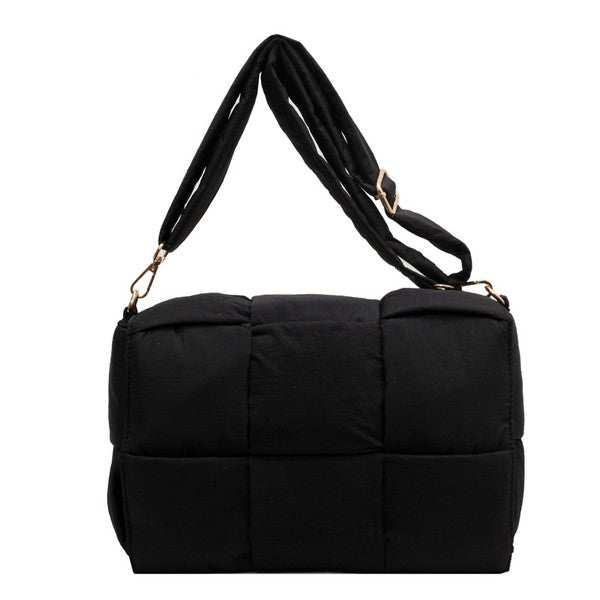 Romy Fold-Over Puffer Crossbody Plus Pouch - Tigbul's Variety Fashion Shop