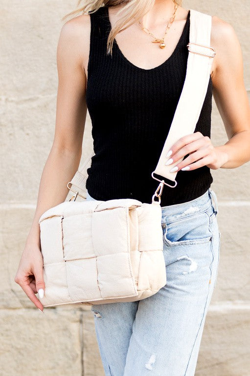 Romy Fold-Over Puffer Crossbody Plus Pouch - Tigbul's Variety Fashion Shop