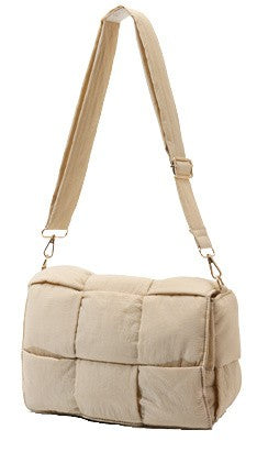 Romy Fold-Over Puffer Crossbody Plus Pouch - Tigbul's Variety Fashion Shop