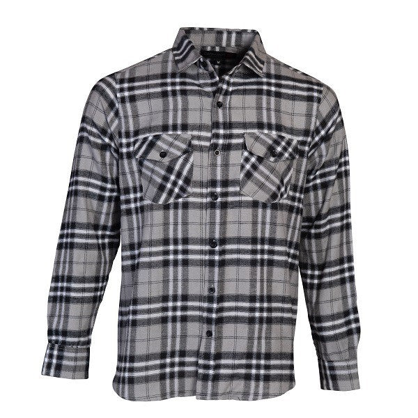 Flannel Casual Button Down Shirts - Tigbul's Variety Fashion Shop