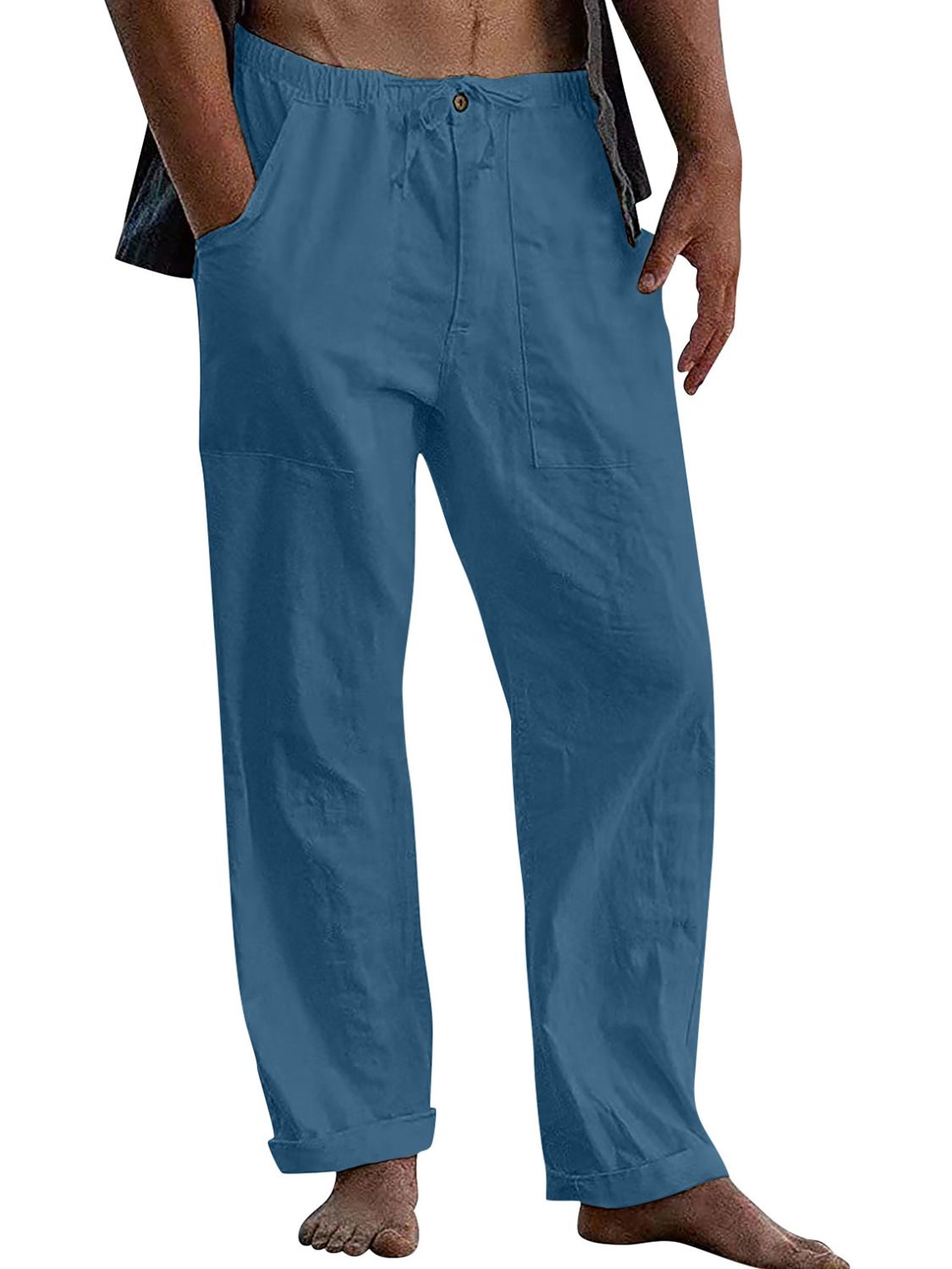 Men's Full Size Loose Fit Pants Plus Size - Tigbul's Variety Fashion Shop