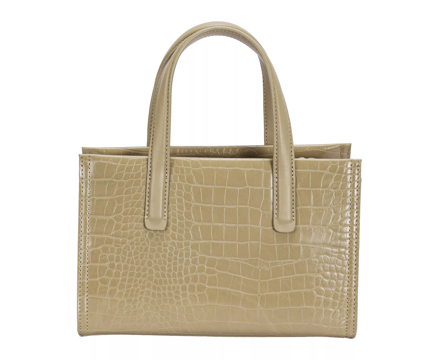 David Jones Crocodile Pattern Handbag - Tigbul's Variety Fashion Shop