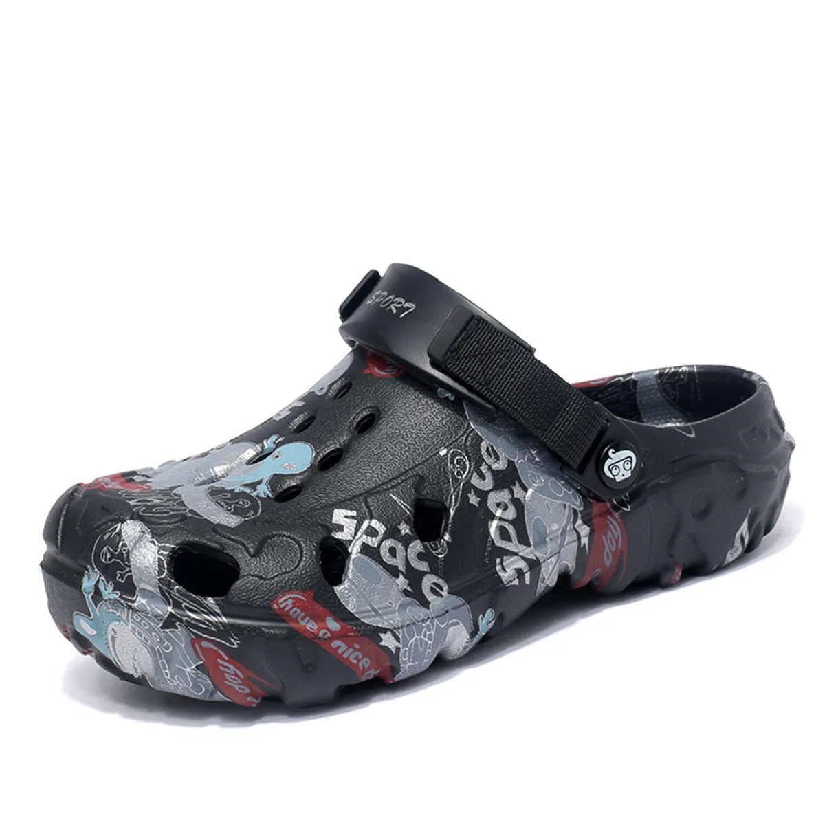 Men's Printed Platform Sandals - Tigbul's Variety Fashion Shop