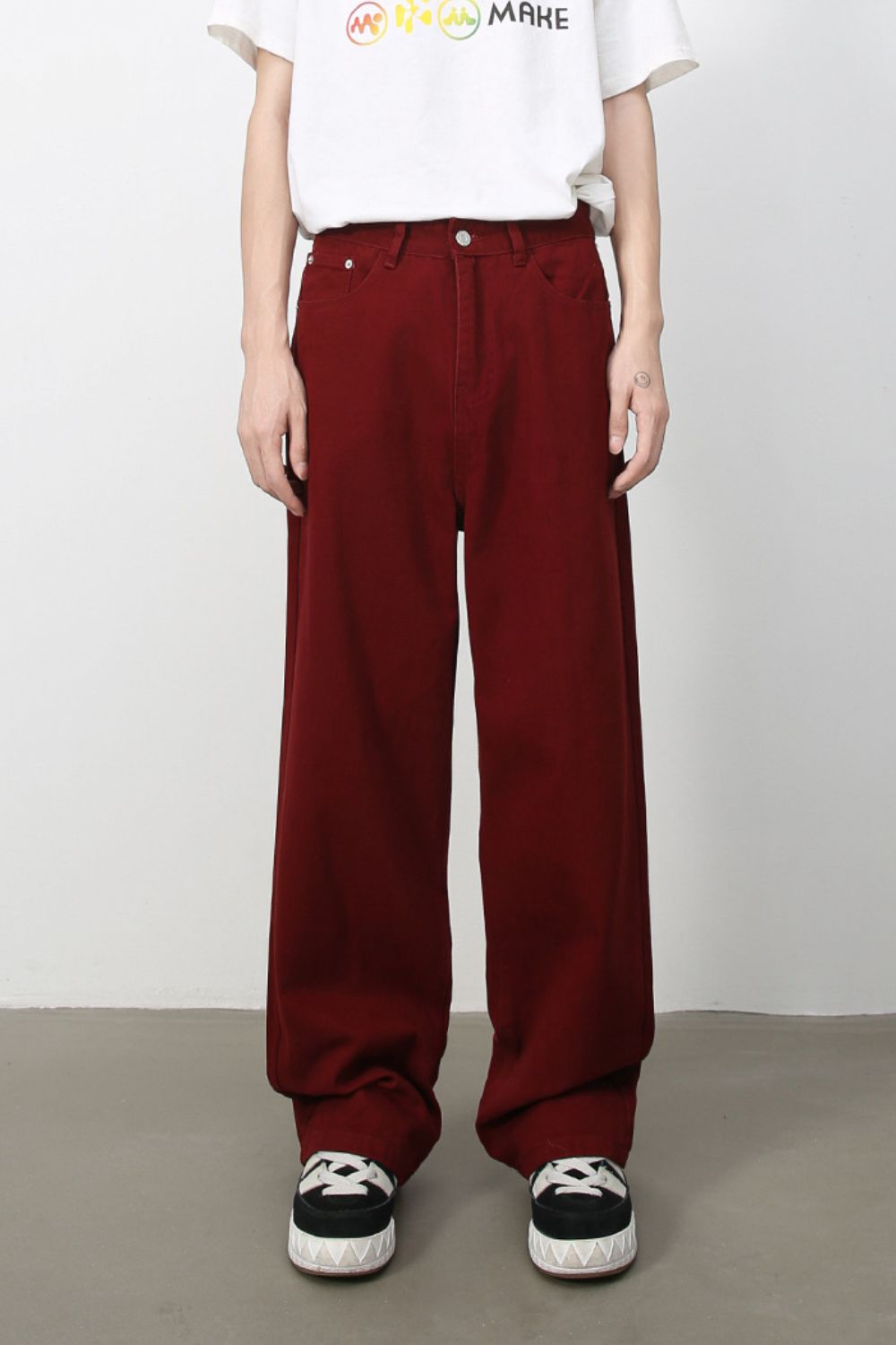 Men's Mid Rise Baggy Jeans - Tigbul's Variety Fashion Shop