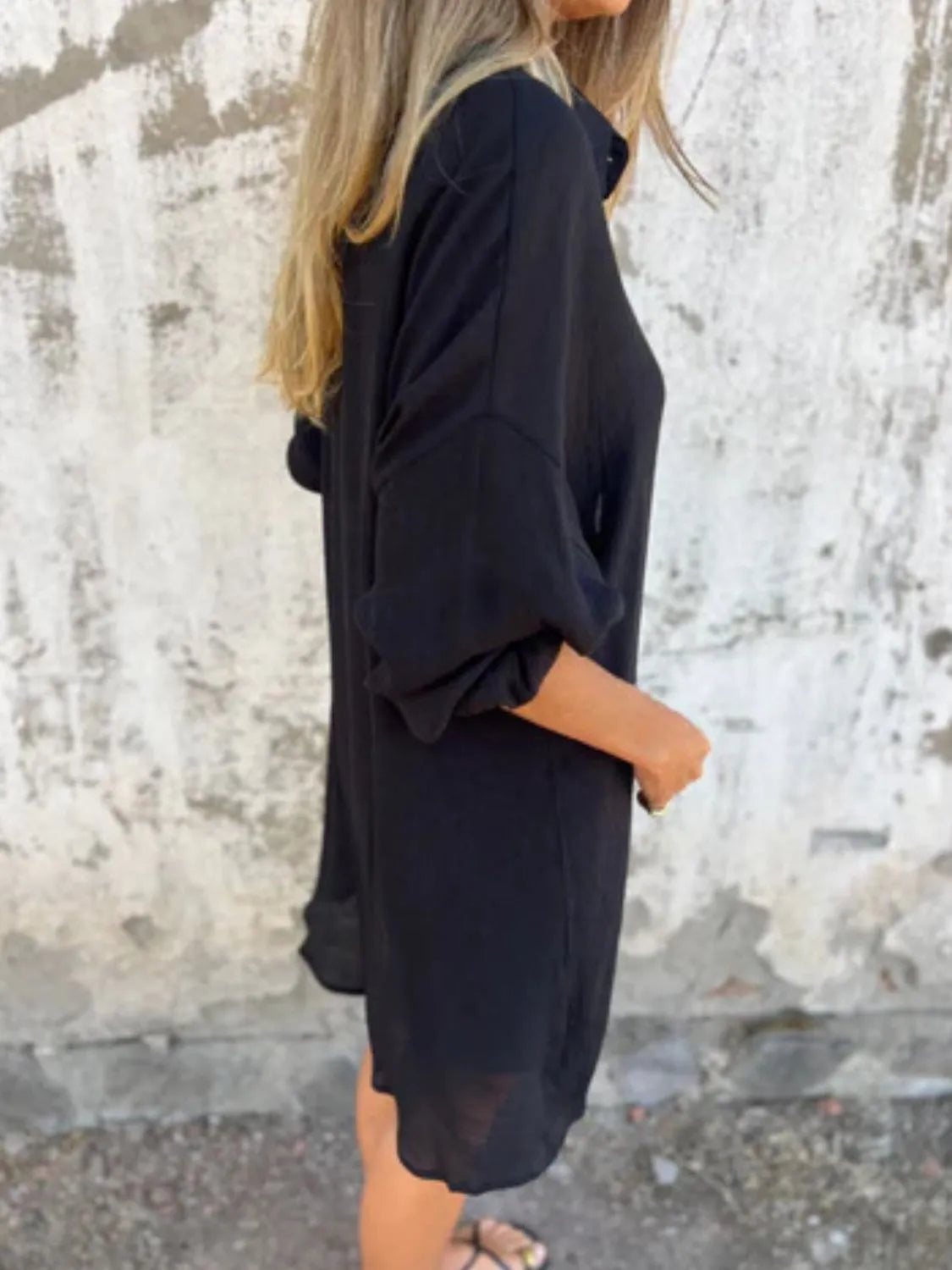 Pocketed Collared Neck Shirt and Shorts Set - Tigbul's Variety Fashion Shop