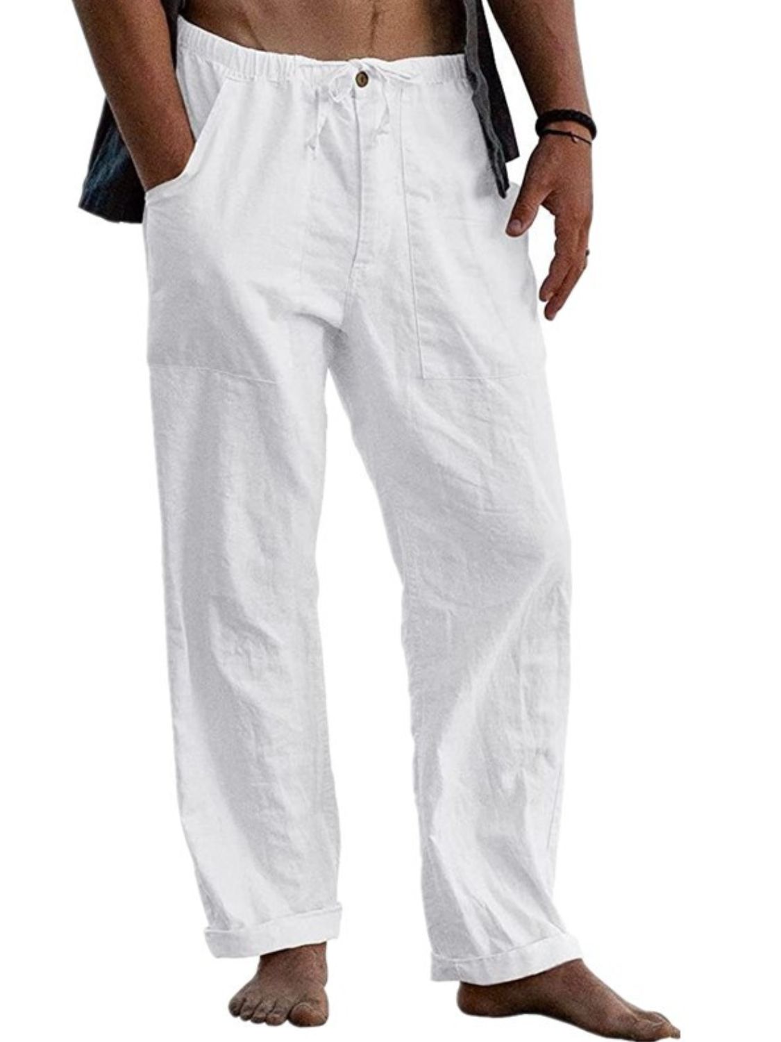 Men's Full Size Loose Fit Pants Plus Size - Tigbul's Variety Fashion Shop