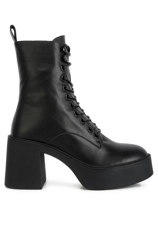 Carmac High Ankle Platform Boots - Tigbul's Variety Fashion Shop