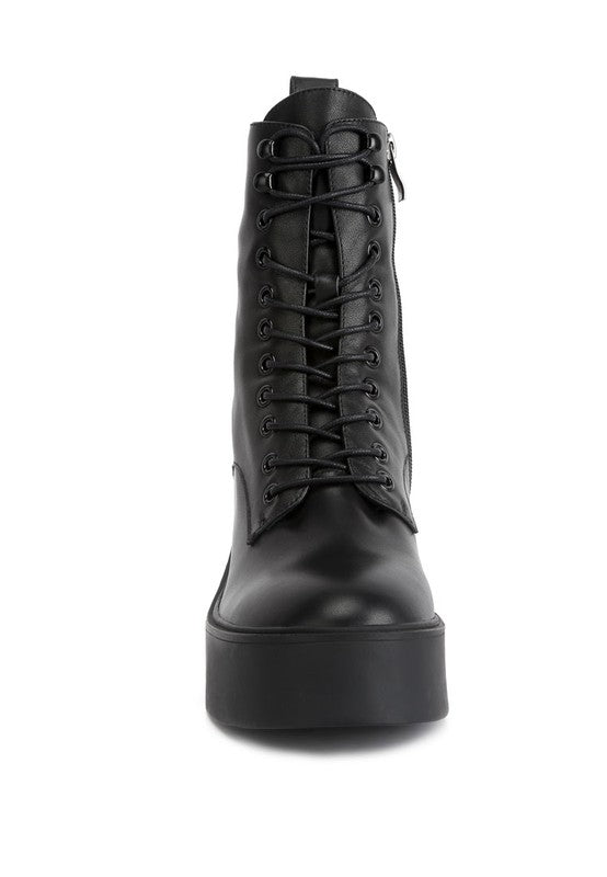 Carmac High Ankle Platform Boots - Tigbul's Variety Fashion Shop