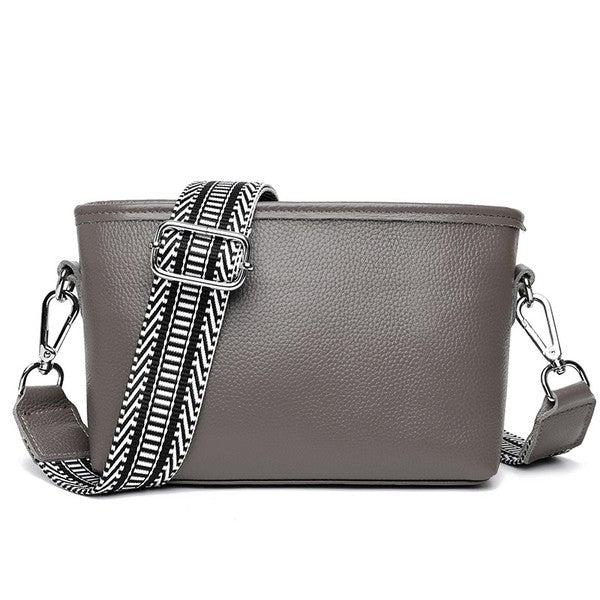 Aria Leather Compact Crossbody - Tigbul's Variety Fashion Shop
