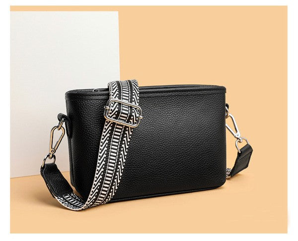 Aria Leather Compact Crossbody - Tigbul's Variety Fashion Shop