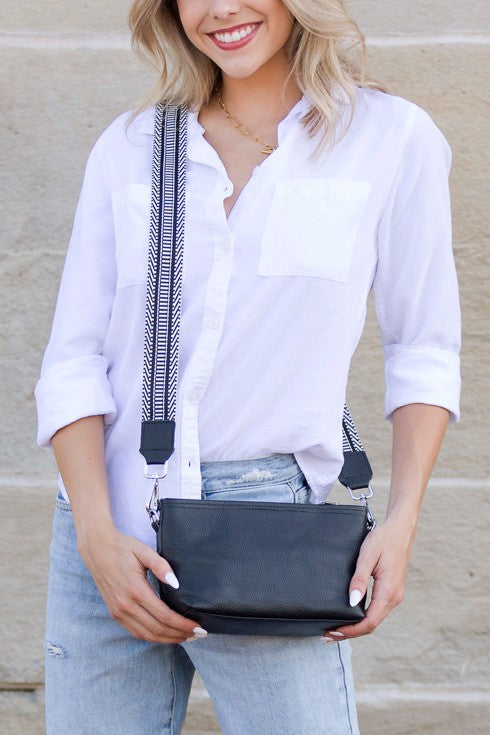 Aria Leather Compact Crossbody - Tigbul's Variety Fashion Shop