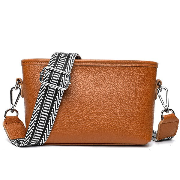 Aria Leather Compact Crossbody - Tigbul's Variety Fashion Shop