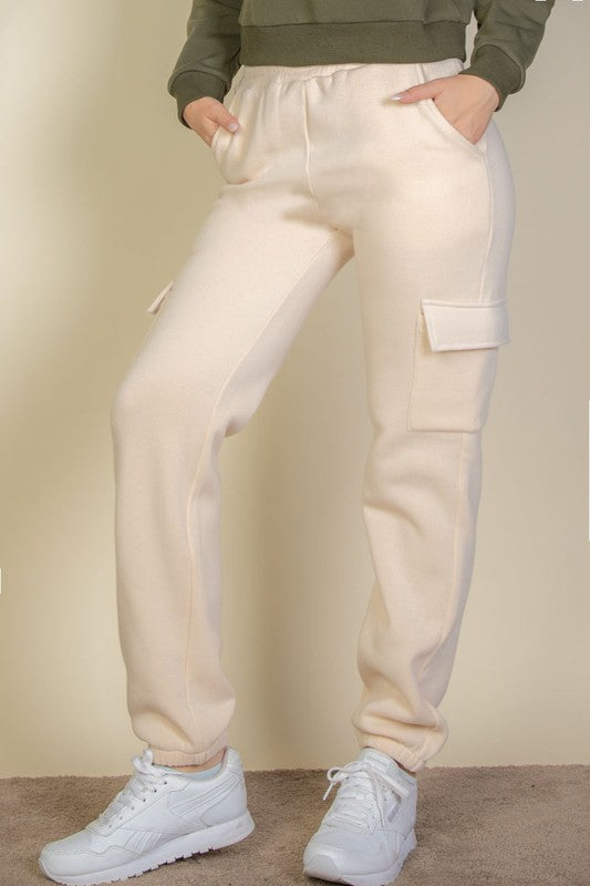Side Pocket Drawstring Waist Sweatpants - Tigbul's Variety Fashion Shop