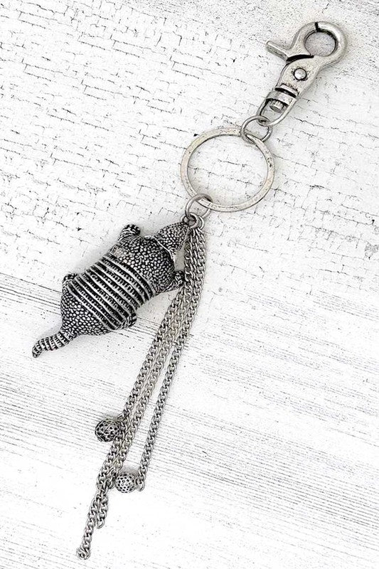 Vintage Armadillos Metal Keychain - Tigbul's Variety Fashion Shop
